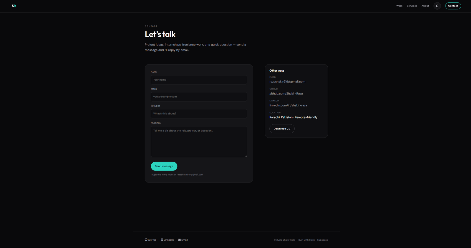 Portfolio screenshot 4